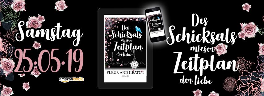 Vorankündigung, Neuerscheinung, Maja Keaton, Julie Fleur, Ds Schicksals mieser Zeitplan der Liebe