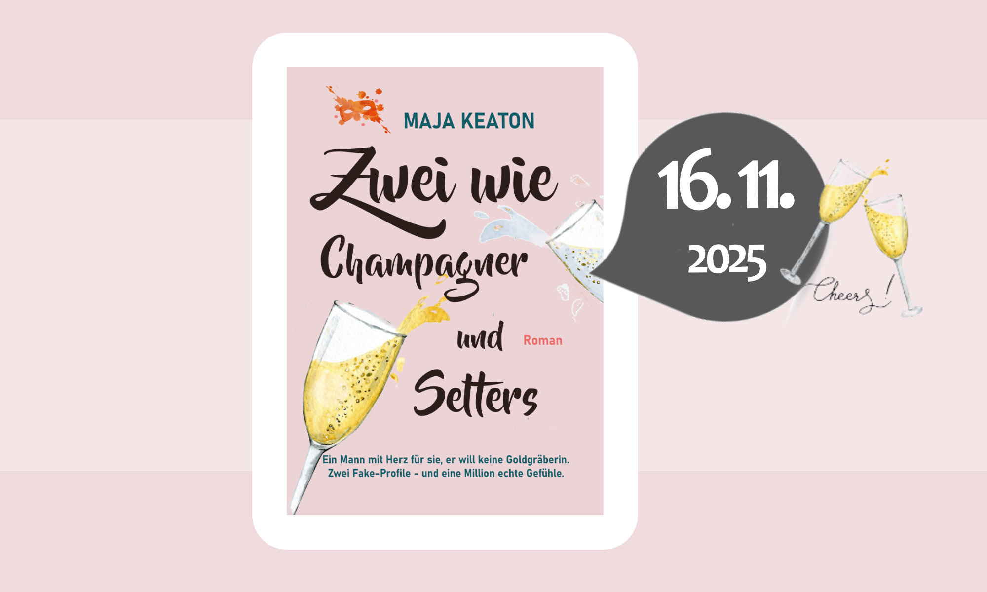 Zwei wie Champagner und Selters. Am 16.11. neu